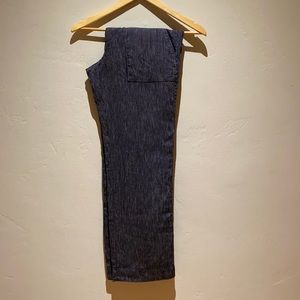 Athleta linen wide leg pants